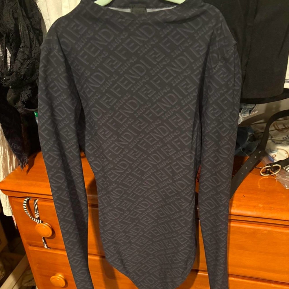 Fendi/Skim Mock Neck Bodysuit